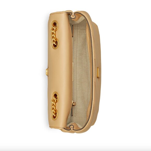 Tory Burch | Kira Chevron-Quilted Convertible Shoulder Bag - Picture 4 of 15